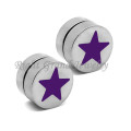 10mm Non Piercing Earrings Best Seller Star Magnetic Ear Plugs Earrings